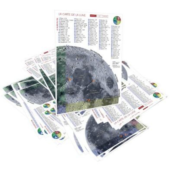 Amds édition  Książka La Carte de la Lune