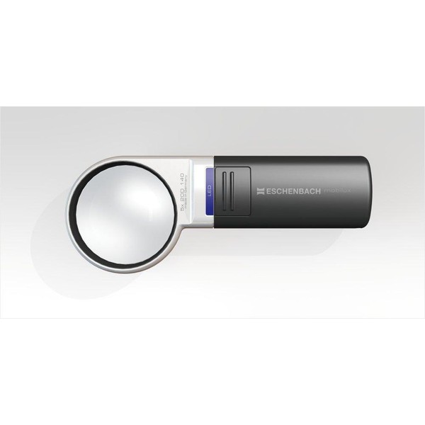 Lupa LED Mobilux Eschenbach, 24 dpt, 6X Ø 58 mm