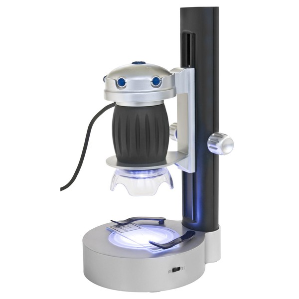 Bresser Junior Mikroskop kieszonkowy USB ze stojakiem LED