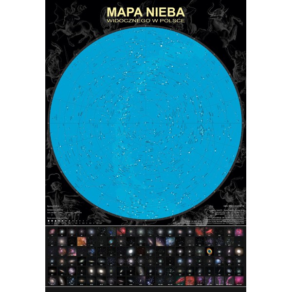 AstroCD Plakaty Plakat - Mapa Nieba