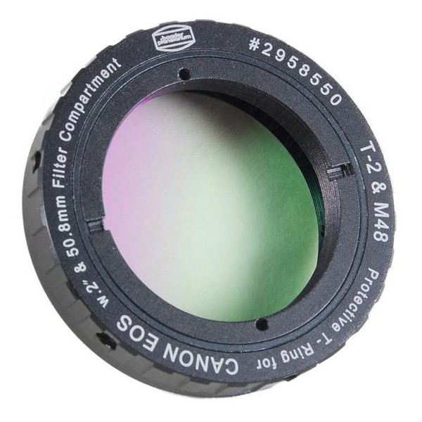 Baader Adaptery do aparatów fotograficznych Pierścień ochronny T CANON DSLR ze zintegrowanym filtrem blokującym UV/IR 50,8mm