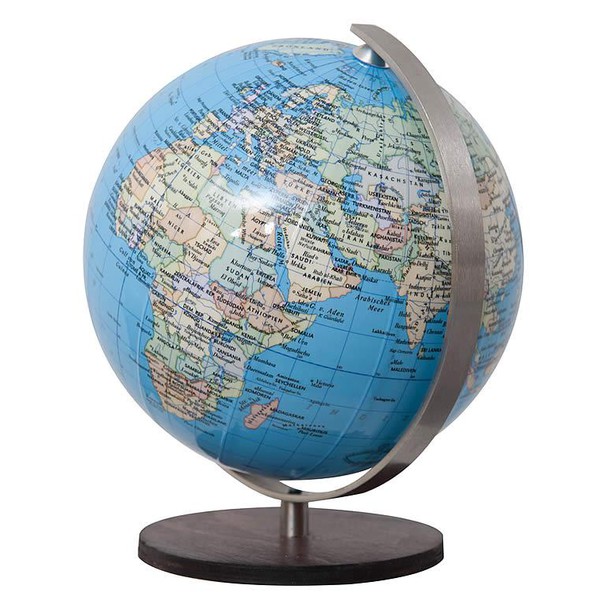 Columbus Mini-Globus Duo Makassar wood 12cm