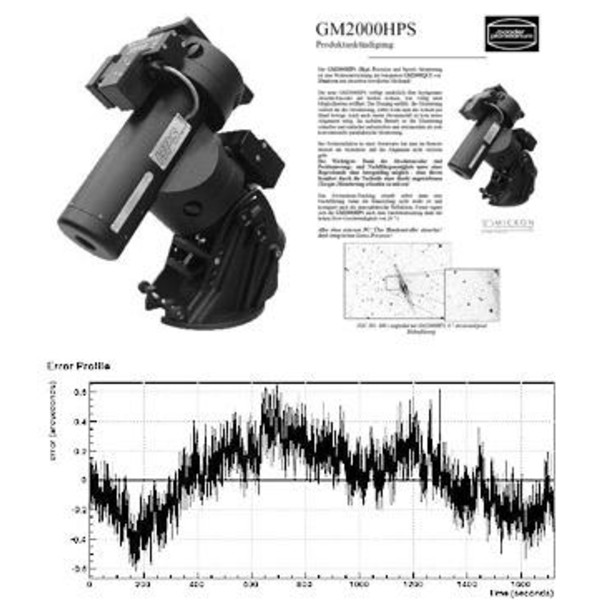 10 Micron Montaż GM 2000 HPS "Monolith" GoTo - kompletny zestaw z bogatym zestawem akcesoriów
