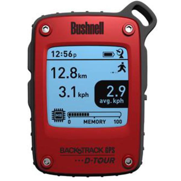 Bushnell Backtrack D-Tour, kolor czerwony