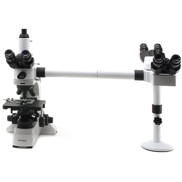 Optika B-500Ti-3, mikroskop dyskusyjny, 3 głowice, trinokular, 1000x, LED