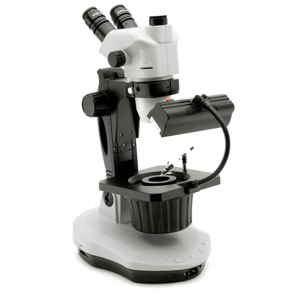 Optika Mikroskop stereoskopowy zoom OPTIGEM-3, bino, fluo, 5,7-45x, wd 110