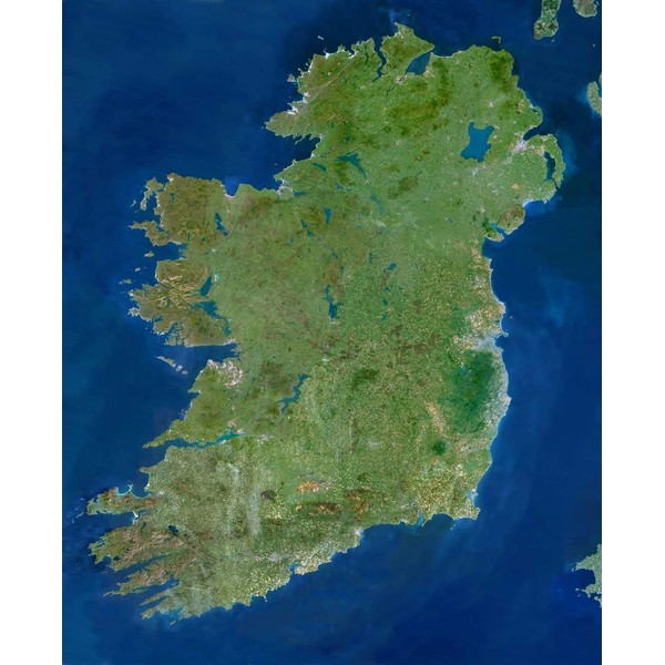 Planet Observer Mapa - Irlandia