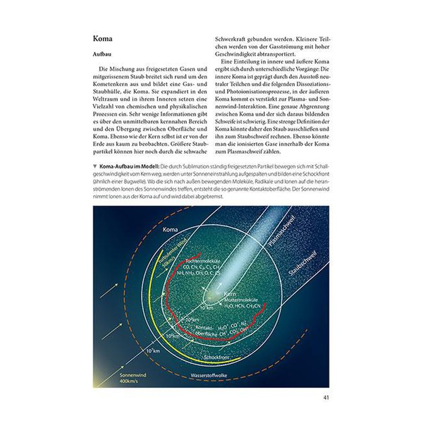 Oculum Verlag Komety - wprowadzenie dla miłośników astronomii (j. niemiecki) / Kometen - Eine Einführung für Hobby-Astronomen