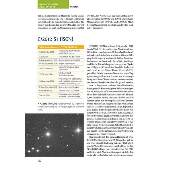 Oculum Verlag Komety - wprowadzenie dla miłośników astronomii (j. niemiecki) / Kometen - Eine Einführung für Hobby-Astronomen