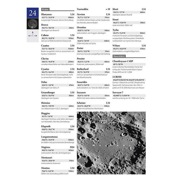 Oculum Verlag Podróżny Atlas Księżyca, ( Buch Reiseatlas Mond)