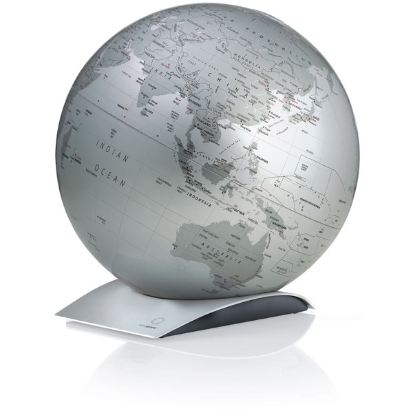 Räthgloben Globus Capital Q Silver 30cm