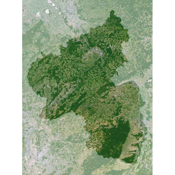 Planet Observer Mapa regionalna - Nadrenia-Palatynat