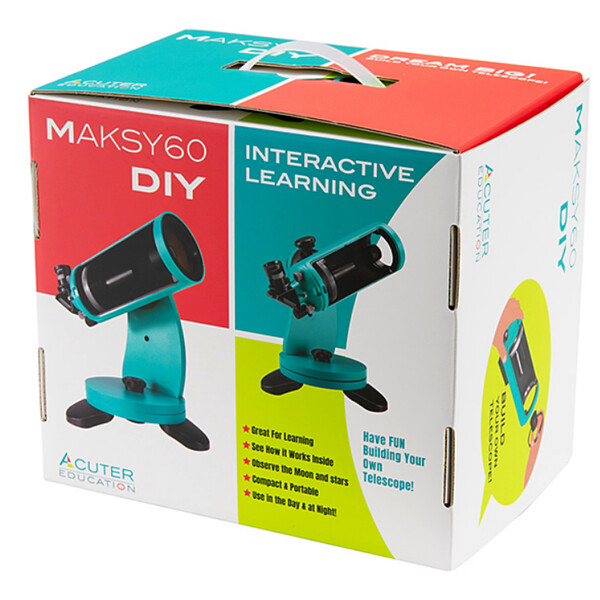 Acuter Teleskop Maksutova MC 60/750 MAKSYGO-60 Mini Dobson DIY