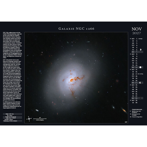 Astronomie-Verlag Kalendarze Weltraum-Kalender 2027