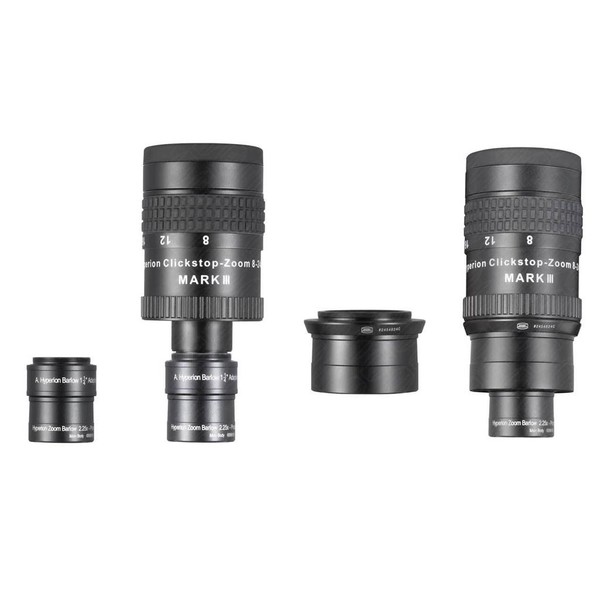 Baader Okular zoom Hyperion 8-24mm Clickstop Mark III ,2" i Barlow 2,25x