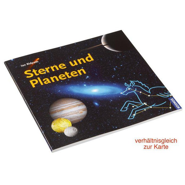 Kosmos Verlag Mapa gwiazd Starter-Set Astronomie