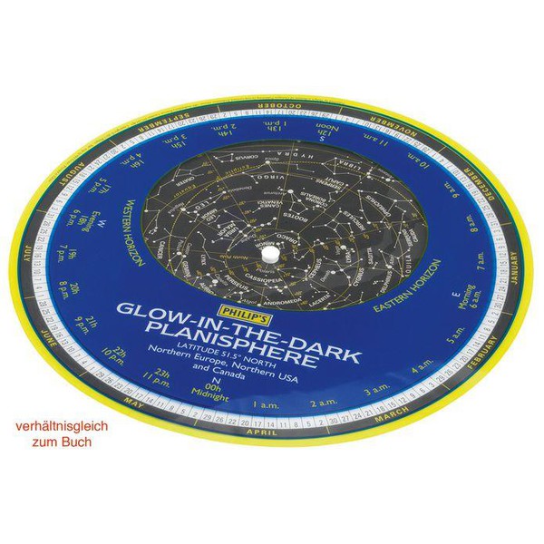 Kosmos Verlag Mapa gwiazd Starter-Set Astronomie