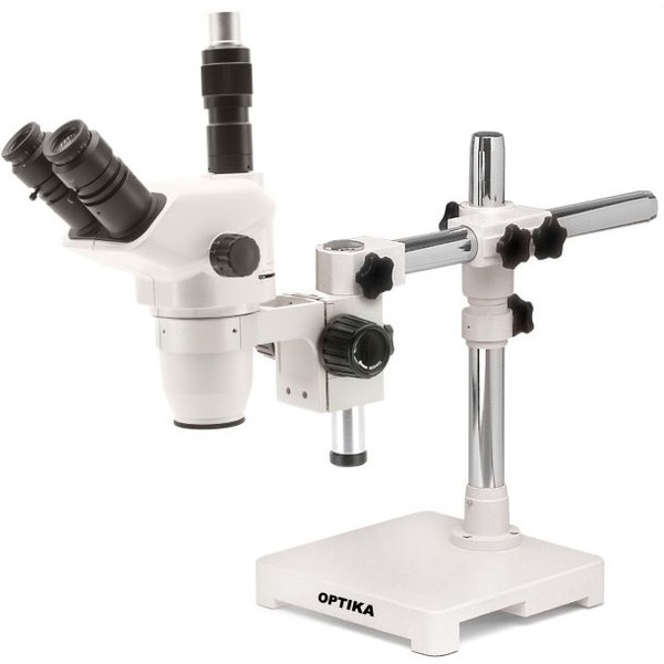 Optika Mikroskop stereoskopowy zoom SZN-8, trinokular, 7x-45, na wysięgniku