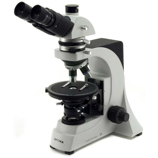 Optika Mikroskop B-500POL, trinokular, polaryzacja, głowica ERGO, X-LED