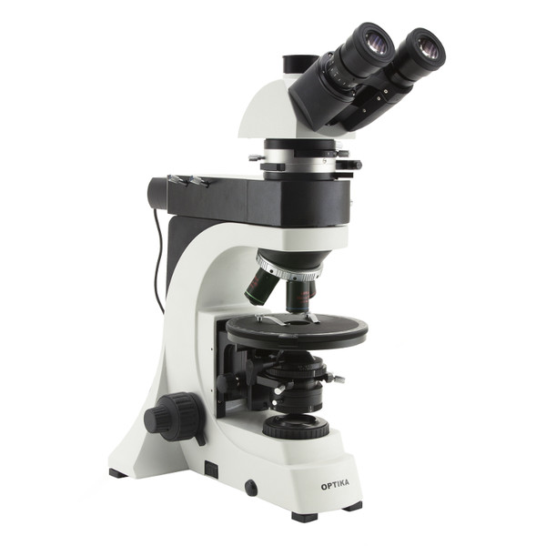 Optika Mikroskop B-500POL-I, trinokular, polaryzacja, głowica ERGO, X-LED