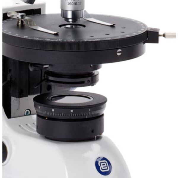 Euromex Mikroskop BioBlue BB.4240-P, POL, mono, DIN, 40x-600x, 10x/18, HAL, 20W