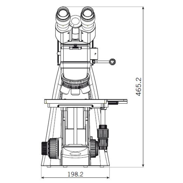 Motic Mikroskop BA310 MET-T, trinokular, (3"x2")