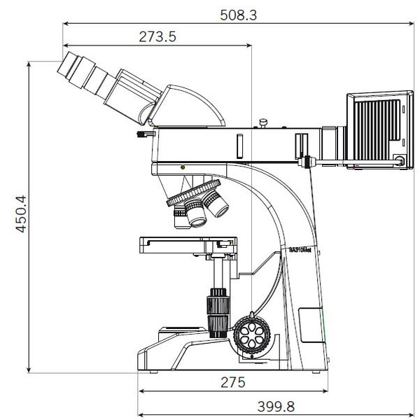 Motic Mikroskop BA310 MET, binokular