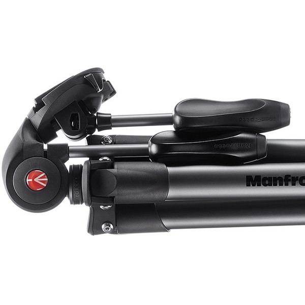 Manfrotto Statyw Compact Advanced, zestaw foto, kolor czarny