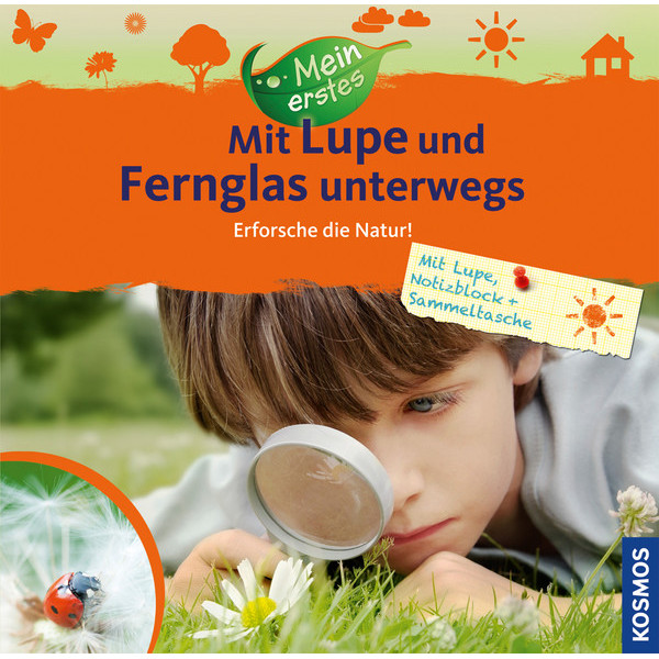 Kosmos Verlag Mein erstes, Mit Lupe und Fernglas unterwegs (Wędrówki z lupą i lornetką)