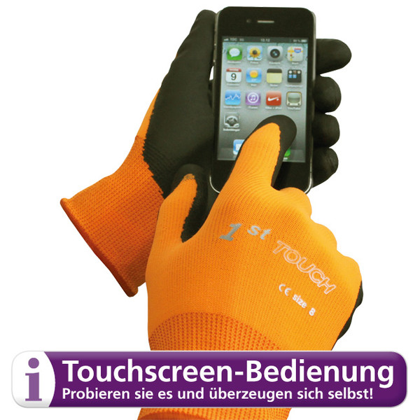 Rękawiczki 1st Touch do ekranów dotykowych, rozmiar 10