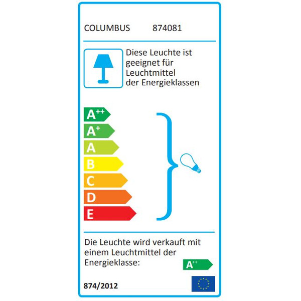 Columbus Globus Księżyc 40 cm