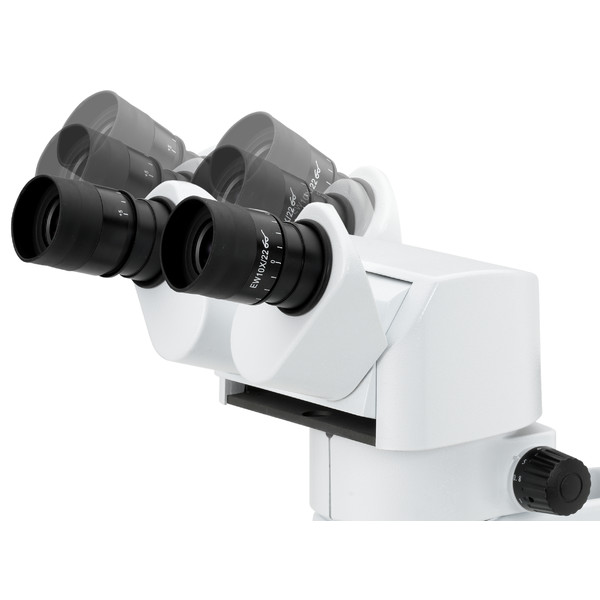 Euromex Mikroskop stereoskopowy zoom DZ.1100, głowica binokularowa ergonomiczna, 8-80x, LED