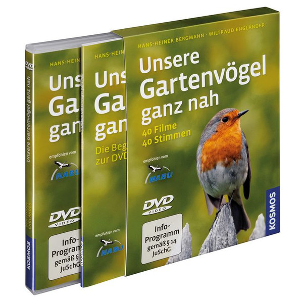 Kosmos Verlag Wydawnictwo Kosmos, Unsere Gartenvögel ganz nah (Nasze ptaki ogrodowe z bliska)