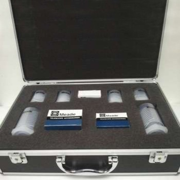Meade Zestaw okularów S 4000, 6 okularów, filtry i walizka transportowa, 1,25"