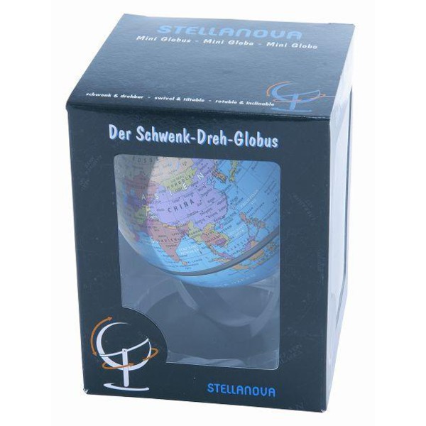 Stellanova Mini-Globus Obrotowy globus niebieski 10 cm