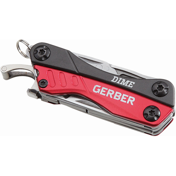 Gerber Mini Multitool DIME, szaro-czerwony