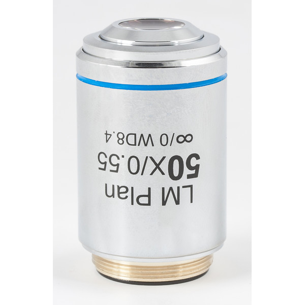 Motic Obiektyw achromatyczny CCIS LM PL 50x/0,55 (odległość robocza = 8,4 mm)