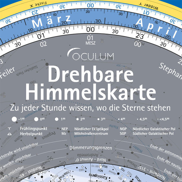 Oculum Verlag Obrotowa mapa nieba