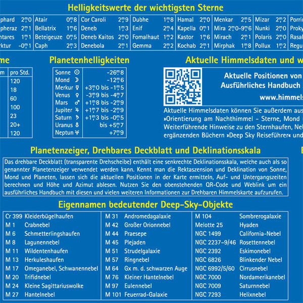 Oculum Verlag Obrotowa mapa nieba