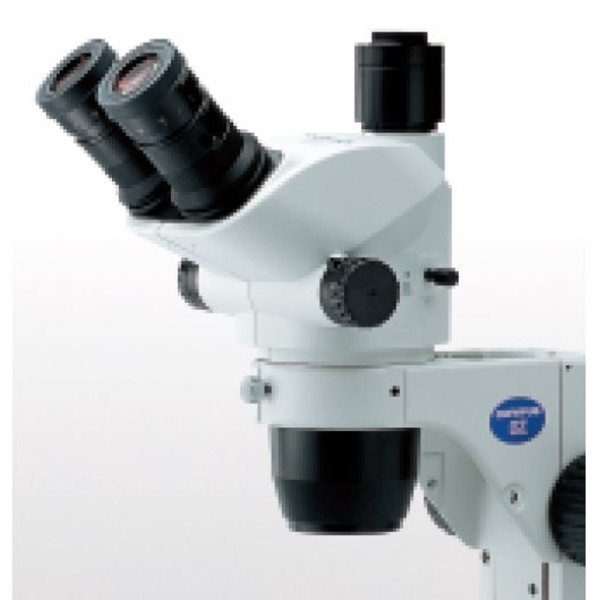 Evident Olympus Mikroskop stereoskopowy zoom SZ 61TR, światło padające i przechodzące, trino
