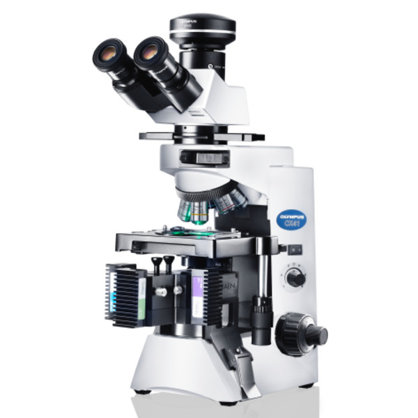 Evident Olympus Mikroskop CX41 mikrobiologiczny, fazowy, trino, Hal, 40x, 100x, 400x