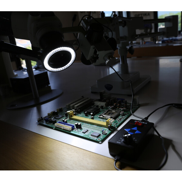 Optika Światło pierścieniowe CL-16.1, LED z regulacją jasności