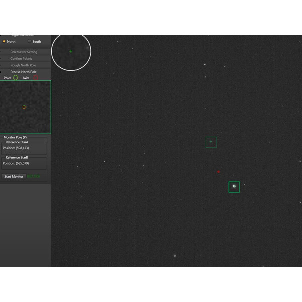 QHY Elektroniczna lunetka biegunowa PoleMaster do Sky-Watcher HEQ-5