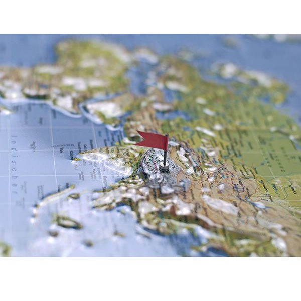 Kober-Kümmerly+Frey 3D Magnet Mapa ?wiata, M 1:73 Mio.