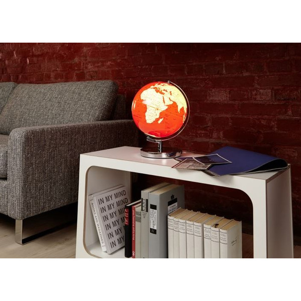 TROIKA Globus Terra Red Light 25cm