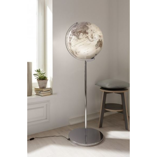 TROIKA Globus na podstawie Sojus Silver 43cm