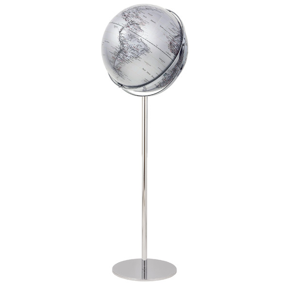 emform Globus na podstawie Apollo 17 Silver 43cm