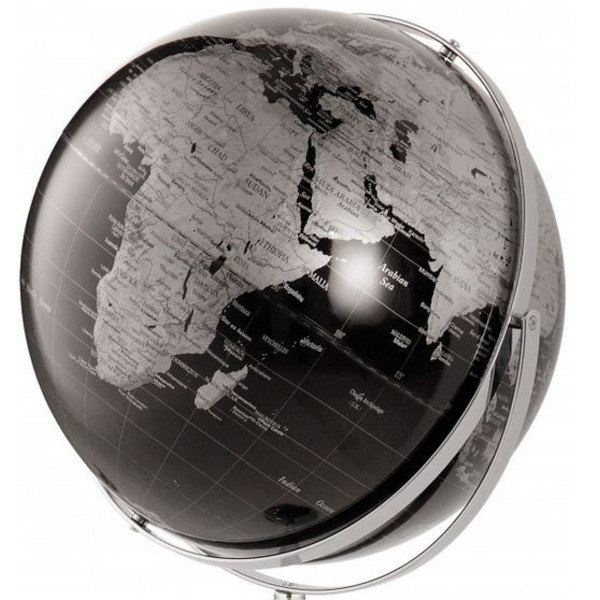 TROIKA Globus na podstawie Apollo 17 Black 43cm