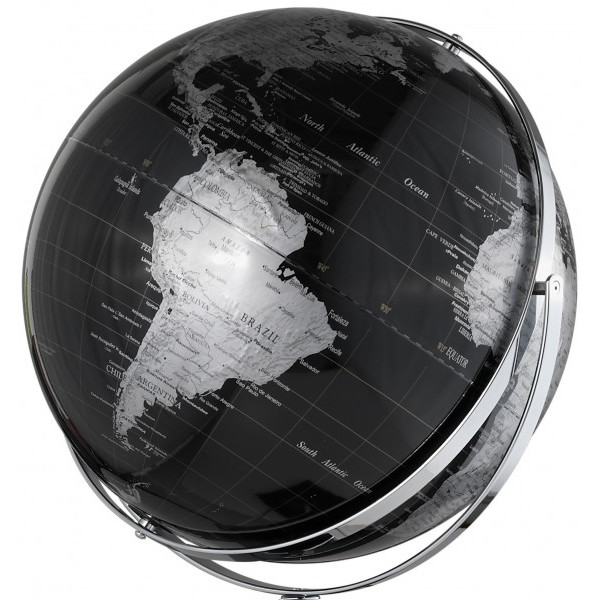 emform Globus na podstawie Worldtrophy Black 43cm