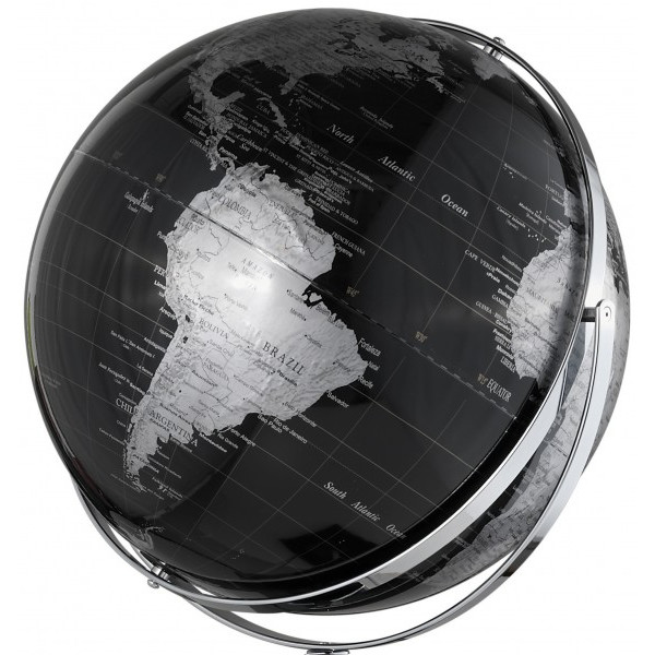 TROIKA Globus na podstawie Worldtrophy Black 43cm